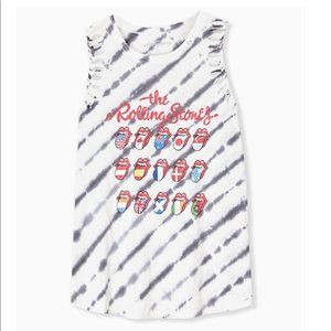 Torrid Rolling Stones Tie Dyed Tank